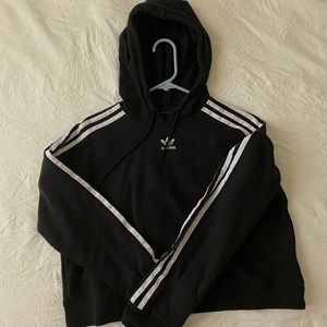 Adidas originals crop hoodie
